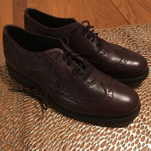 Boemos brown Italian leather shoes size 36.